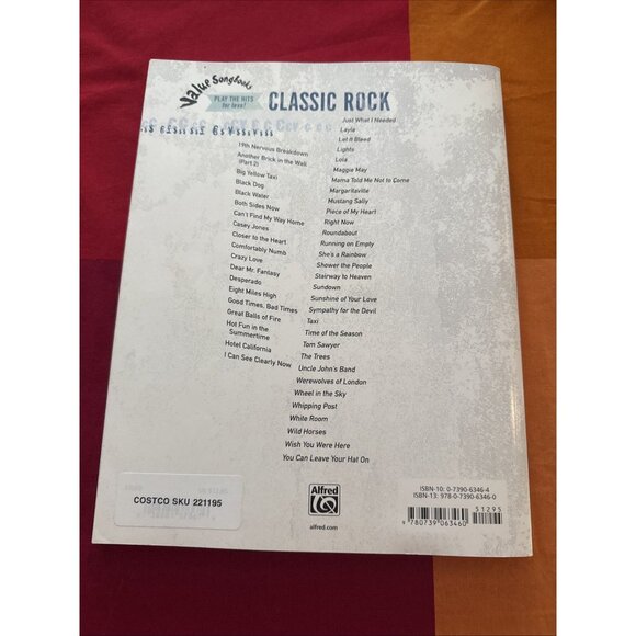 Classic Rock Value Songbooks Series Piano Vocal Chords Sheet Music PB. Brand New - Picture 2 of 7